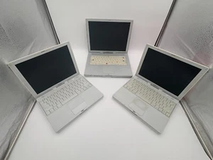 Vintage Apple iBook M8413 & iBook G4 A1133/A1054 Lot of 2 Laptops PARTS UNTESTED - Picture 1 of 16