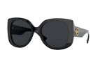 Versace Gafas de sol VE4387 GB1 / 87 Negro gris Mujer