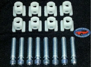 60-90 GM Headlight Head Light Lamp Adjuster Adjusting Screw Bolt & Nut 8pcs F - Picture 1 of 12