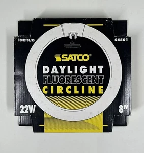Circline Cool White Fluorescent (S6501) 22W 8” Rapid Start Circle Lamp (NEW) - Picture 1 of 4