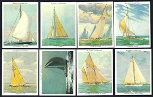VICTORIA (REPRINTS) - RACING YACHTS (PLAYER) - FULL SET OF 25 CARDS - Foto 1 di 8