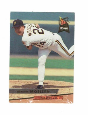 Dennis Moeller Pittsburgh Pirates Rookie P #453 Fleer Ultra 1993 #Baseball Card - Image 1 of 2