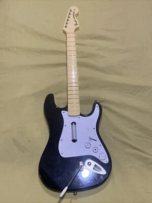 Wii Rock Band 19091 Fender Stratocaster no strap no dongle  - Image 1 of 4