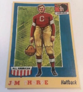 Football Art Card Print of Jim Thorpe, All American  - Picture 1 of 2