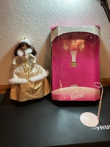 1995 Winter Fantasy Barbie (Re-Dressed As African American) Mattel - Picture 1 of 8