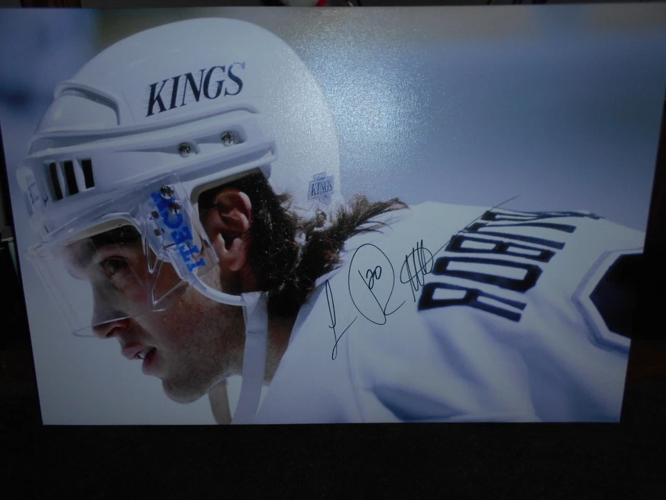 LUC ROBITAILLE CANVAS AUTOGRAPHED PRINT...20 x 30...NEW...NO COA - Image 1 of 1