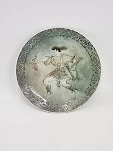 Vintage Keramikos Handmade plate from Athens Greece - Picture 1 of 6