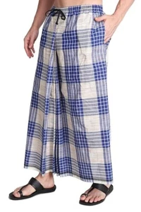 Elastic Premium Cotton Lungis Dhoti Pack Of 1 Violet - Picture 1 of 7