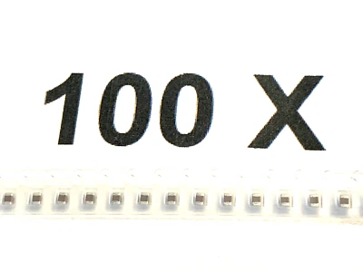 100nF, 50V, 0805, 10%, X7R, 125°, SMD, 0,1µF, TDK, C2012X7R1H104KT, 100 Stück