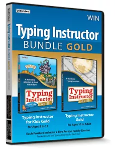 Typing Instructor Bundle Gold PC Windows NEW! - Picture 1 of 6