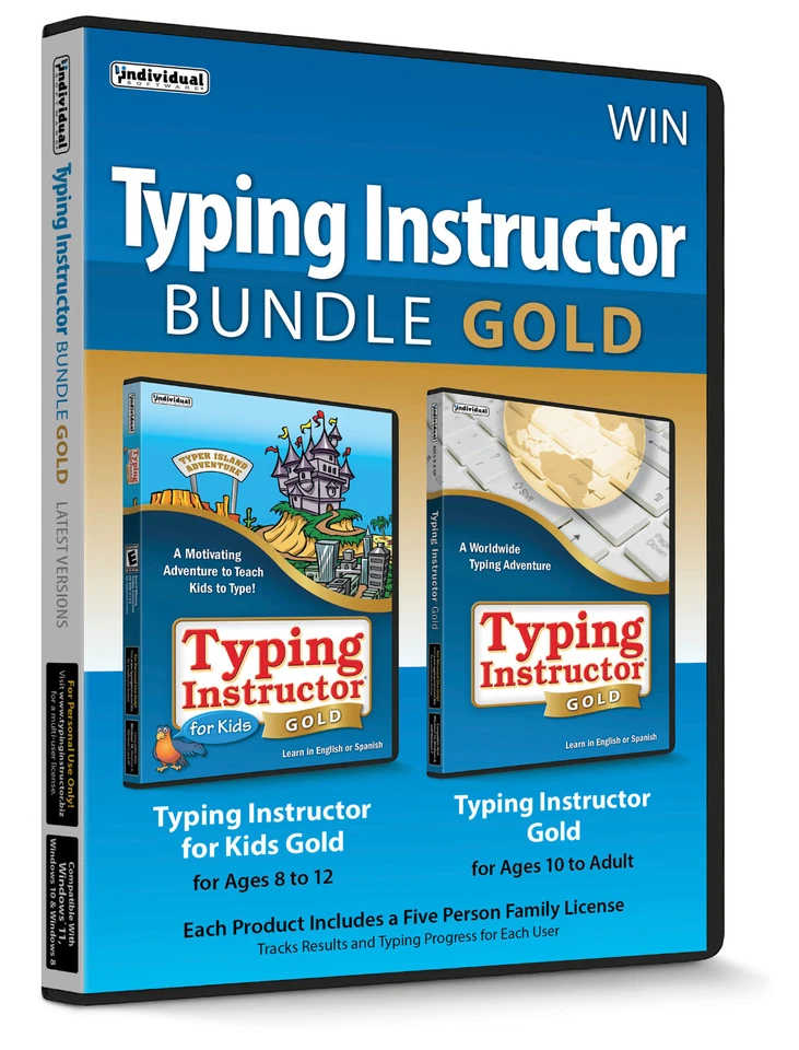 Typing Instructor Bundle Gold PC Windows NEW! - Image 1 of 4