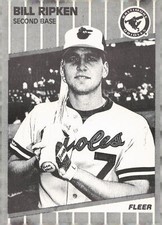 1989 Fleer Test Run F*** Face #616 Billy Ripken   Card TW
