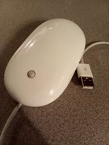Apple USB Wired Optical Mouse (A1152) - Picture 1 of 8