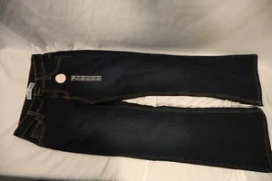 Faded Glory Stretch Flare Mädchen 16 R Poly Mischung blau Neu mit Etikett - Bild 1 von 5
