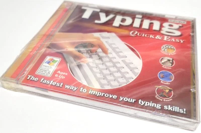 TYPING Quick & Easy Scholastic Typing Skills Course CD ROM Typing for PC - Image 1 of 2
