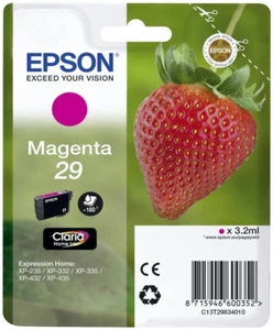 Cartuccia Epson 29 inchiostro magenta fragola originale - Imagen 1 de 1