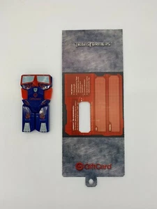 Target Transforming Optimus Prime Gift Card with Card Back (No Balance) - Picture 1 of 9