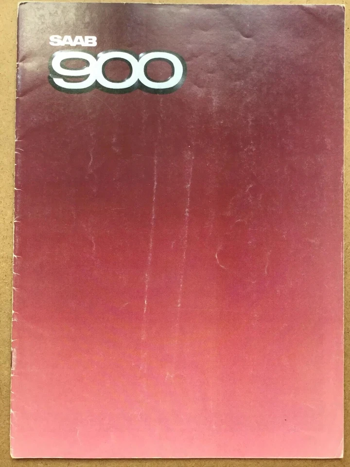 Saab 900 Car Brochure - 1984  - Image 1 of 1