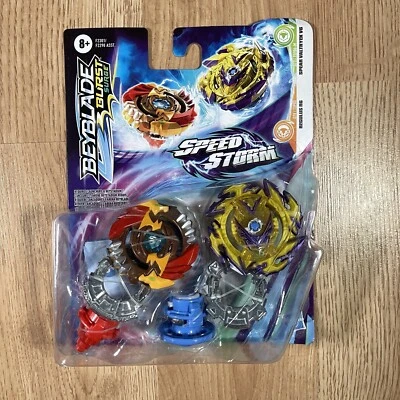 HASBRO Spear Valtryek V6 & Regulus R6 Burst Surge Speedstorm Beyblade Dual Pack Foto 1 de 3