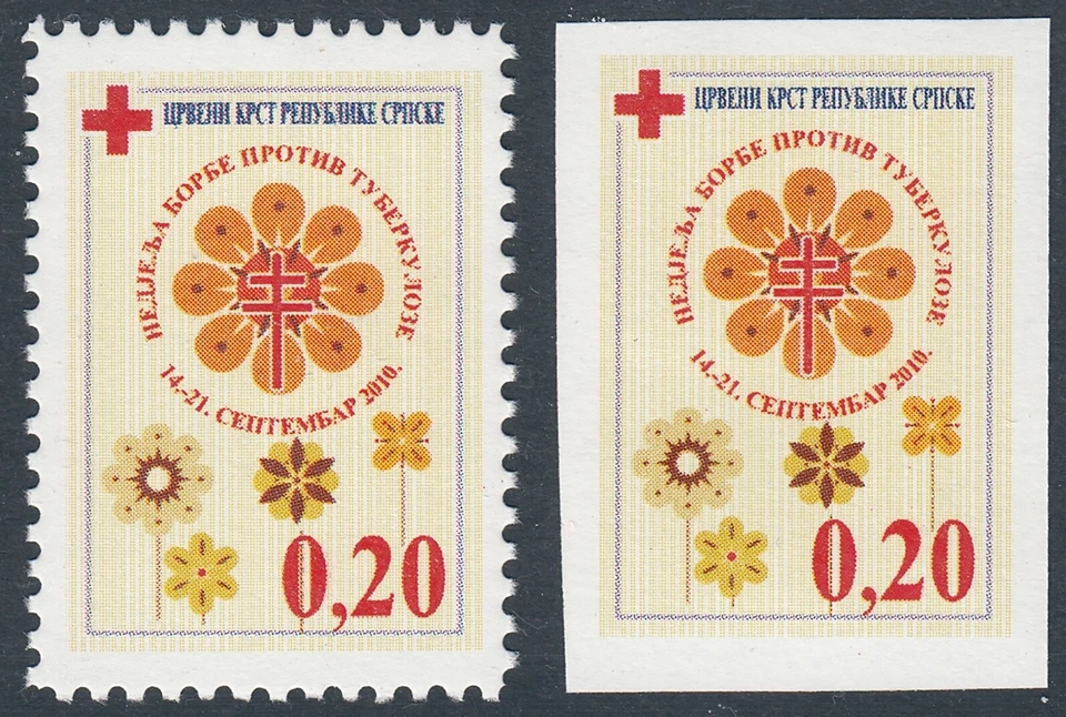 Bosnia Rep. Srpska 2010 ☀ TBC / Charity / Red Cross ☀ MNH (**) - Image 1 of 1