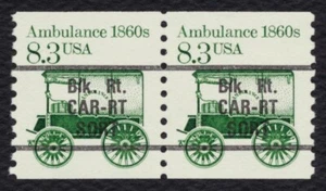 #2128a 8.4c Ambulance, Coil Pair, Mint **ANY 5=FREE SHIPPING** - Picture 1 of 1