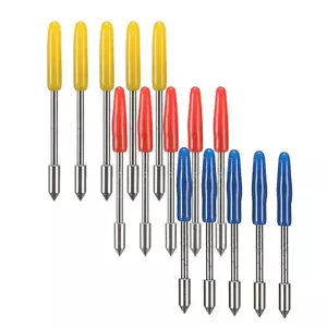 5Pcs 45° HQ Graphtec CB 09 Blades+ Holder for Vinyl Cutter Cutting Plotter Sales - Picture 1 of 12