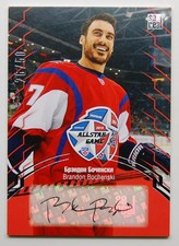 2013-14 KHL Gold Collection All Star Auto #ASG-A28 Brandon Bochenski 26/50
