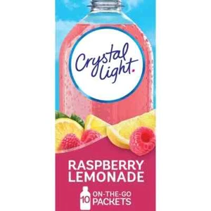 CRYSTAL LIGHT POWDERED PACKETS DRINK MIX RASPBERRY LEMONADE EACH (1) - Picture 1 of 1