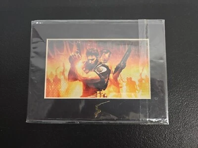 RESIDENT EVIL 5 Limited Edition Laser Cel CAPCOM Art Print factory sealed BN7 - Image 1 of 2