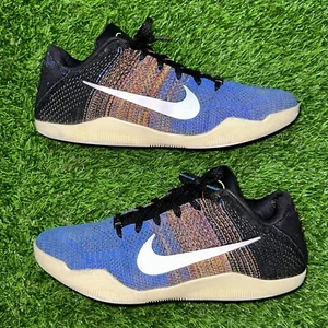 Talla 11 Nike Kobe 11 Signature Elite Low BHM 2016 Negro Mes de la Historia RARO Usado - Imagen 1 de 13