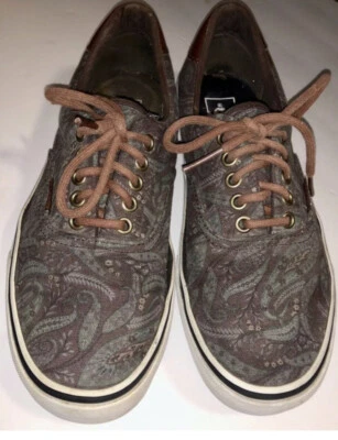 VANS Marrón Patinador Patinador Encaje Corbata Tenis Zapatos Talla 8 M y 9.5 W Foto 1 de 4