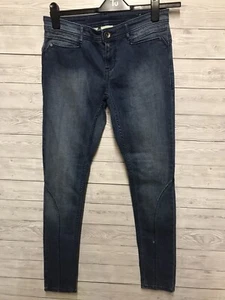 Adidas NEO Skinny Blue Jeans Denim Trousers W28 L32 Lightweight Rare - Picture 1 of 8