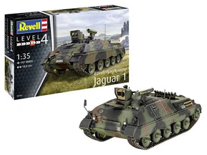 Raketenjagdpanzer Jaguar 1 Tank 1:35 Plastic Model Kit REVELL - Foto 1 di 5