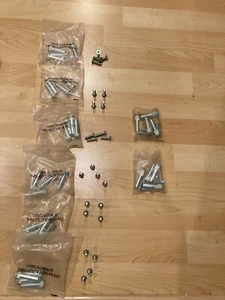 LOT of 4 packs of 35066 Aluminum Thru-Bolt Screws (with 1 inch screws !!!) - Picture 1 of 3