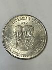 1960 Mexico Diez 10 Pesos .900 Silver 150th Anniv. War Independence Coin 