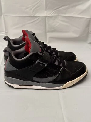 Nike Jordan Men’s Flight 45 Leather/ Fabric White Black Gray Shoes Sz 13 - Image 1 of 4