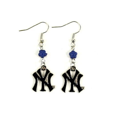New York Yankees MLB Sophie Style Dangle Earrings Cover