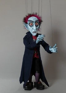 Marionette Vampire - Handmade Original Puppet - Picture 1 of 12