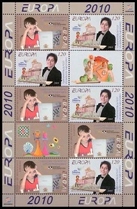 2010 Europa CEPT - Nagorno Karabakh - souvenir sheet (8+2) - Bild 1 von 1