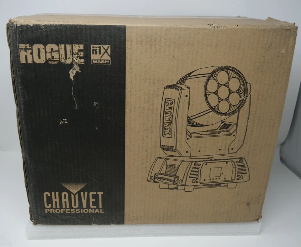 Chauvet Pro ROGUER1XWASH Rogue R1X Wash RGBW LED Moving Head Wash Light - Image 1 of 2