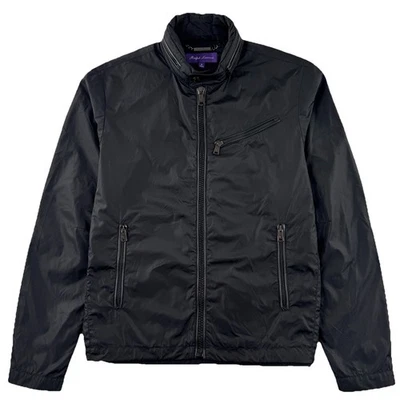 Ralph Lauren Purple Label Russo Tech Jacket Men’s M Black $1,495 Quiet Luxury - Image 1 of 4