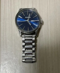 Nixon Sentry SS Men's Stainless Steel Watch Versatile Daily Wear New 50mm - Picture 1 of 3