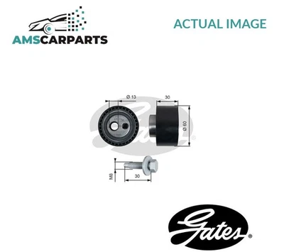 TIMING BELT TENSIONER PULLEY VEHICLE FRONT T41140 GATES NEW OE REPLACEMENT - Image 1 of 4