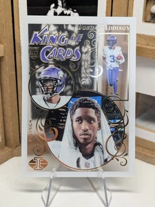 2023 Panini Illusions King of Cards Jordan Addison #19 (RC) Acetate Card NFL - Picture 1 of 2