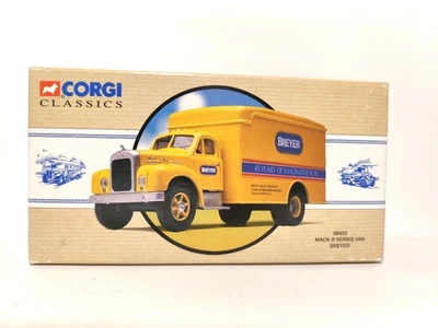 1:50 Corgi Mack B Series Van Breyer 45 Years Truck 98453 Limited Edition - Image 1 of 3