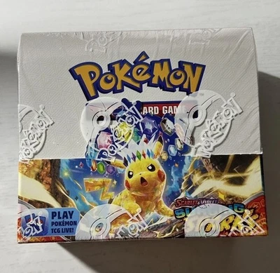 Pokémon TCG: Scarlet & Violet SV08 Surging Sparks Booster Box – 36 Packs – NEW - Image 1 of 4