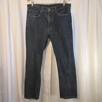 Pantalones de mezclilla elásticos cónicos deportivos Levi's 541 lavado oscuro talla 36 X 30 Foto 1 de 4