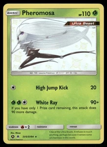 Pheromosa Shiny Holo Rare Hidden Fates: Shiny Vault SV5/SV94 NM - Picture 1 of 2