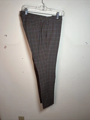 J. Jill Women’s Bi Stretch Ponte Knit Plaid Size 10 Women’s Pants - Image 1 of 4