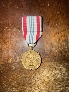 US Military Mini Medal Defense Meritous Service Pin Back EXC Cond - Picture 1 of 2